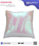 Coussin magique à paillettes 40×40 cm -multicouleurs - dos velours doux - sublimation