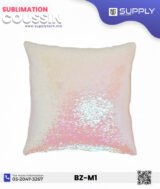 Coussin magique à paillettes 40×40 cm -multicouleurs - dos velours doux - sublimation – Image 7