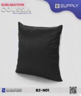 Coussin Sublimation Satin Bicolore – Face Blanche & Face Noire – 40×40 cm – Image 4
