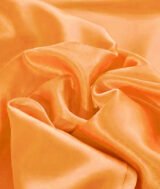 Coussin en Satin orange avec Zone Sublimable Carrée (40×40 cm) – Image 7
