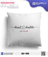 Housse de Coussin Blanc Sublimation – Tissu Satin Double Face – Image 8