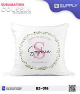 Housse de Coussin Blanc Sublimation – Tissu Satin Double Face