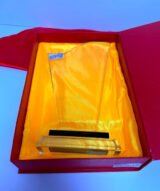 Trophée en Verre Cristal Forme Pointe Asymétrique – Modèle MEH-19 (26x13 cm) – Image 3