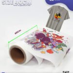 Film PET DTF – Rouleau 40 cm x 100 m – Finition Mate pour impression textile