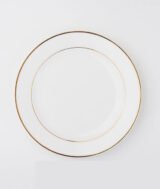 Assiette Blanche Bordure Doré – 25,4 cm Pour Sublimation - (10 pouces) grand – Image 3
