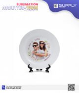 Petite Assiette Blanche 15,4 cm (6 pouces) – 100% Sublimation