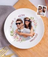 Grande Assiette Blanche 20,3 cm (8 pouces) – 100% Sublimation – Image 2