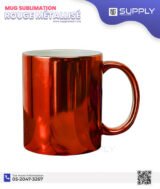 Mug Rouge métallisé à Effet miroir– Sublimation – Image 6