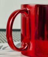 Mug Rouge métallisé à Effet miroir– Sublimation – Image 2