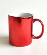Mug Rouge métallisé à Effet miroir– Sublimation – Image 3