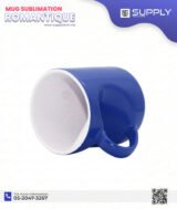 Mug Magique Bleu Sublimation – Poignée Cœur (Édition Romantique) – Image 5