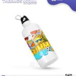 Thermos Sublimation 400 ml – Aluminium Blanc Brillant