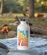 Thermos Sublimation 400 ml – Aluminium Blanc Brillant – Image 7