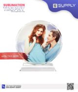 Trophee Rond de sublimation – modele SUNFLOWER (BSJ03A Ø150mm) – Image 4