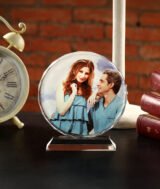 Trophee Rond de sublimation – modele SUNFLOWER (BSJ03A Ø150mm) – Image 2