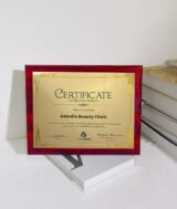 Cadre en Bois pour Diplômes & certificat avec Plaque Aluminium Sublimable & Feuille Or – Image 6
