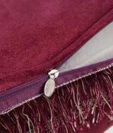 Coussin Velours Sublimable – 40 × 40 cm – Effet Velours – Couleur bordeaux – Image 6