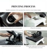 Presse à chaud professionnelle 40x40 cm - FREESUB F3802 – Image 4