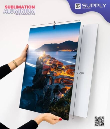 Plaque d’Aluminium pour Sublimation (60 × 40 cm – 0,15 mm)
