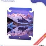 Cadre Photo MDF pour Sublimation – Forme Cornes de Taureau – 17×20 cm (MB05-1720C)