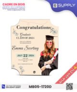 Cadre MDF de Sublimation – Forme Lune Courbée – MB05-1720D