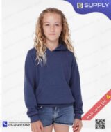 Sweat-shirt à Capuche Bleu marine – unisexe – Poche Kangourou