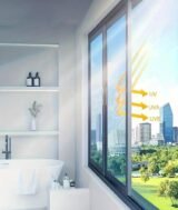 Film solaire de protection & intimité – Jour & Nuit MDN 500 - 1,52 cm de largeur – Image 2