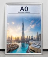Cadre Affiche Clic Clac en Aluminium - Format A0 (841 × 1189 mm) géant