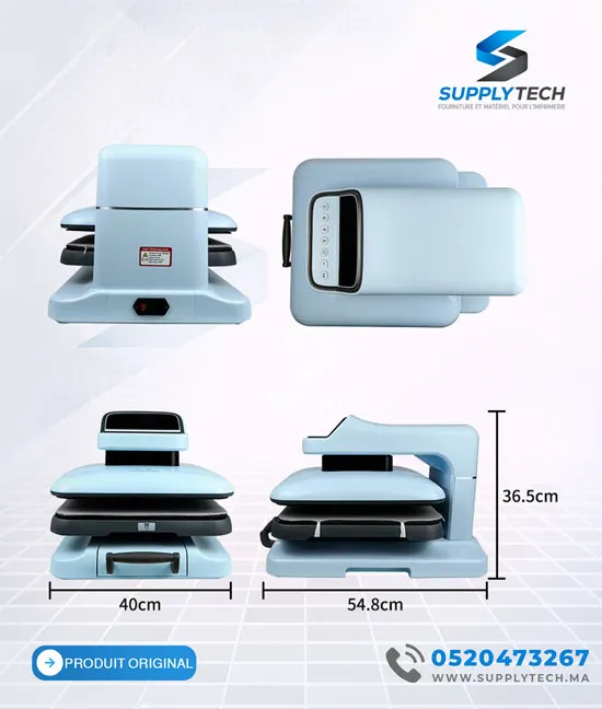 Presse à Chaud Automatique FREESUB F3880 – 40 x 40 cm avec Tiroir Coulissant – Image 8