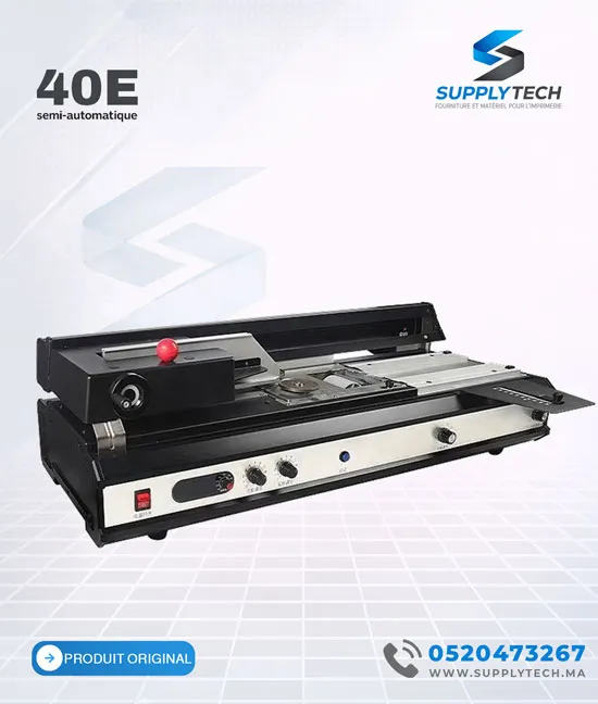 Encolleuse de Livres Semi-Automatique SYSFORM – Reliure Professionnelle jusqu'à 40 mm – Image 8