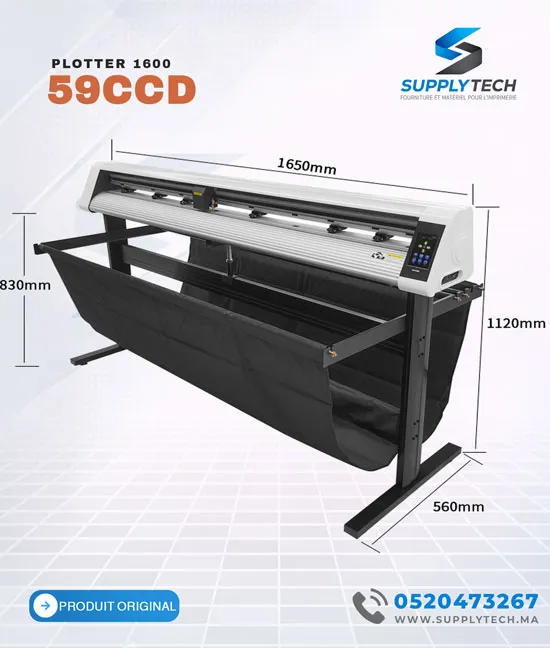 Plotter de Découpe TENETH TN-59CCD 160 cm avec Caméra CCD – Vinyle, Flex, PPF, Autocollants et Covering – Image 7