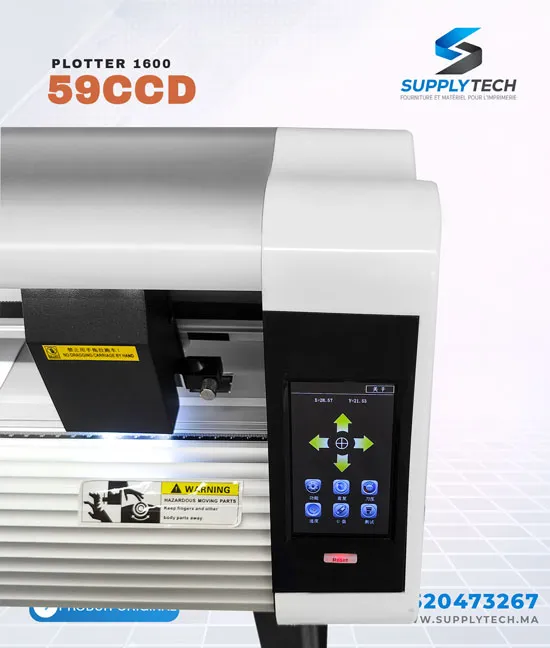 Plotter de Découpe TENETH TN-59CCD 160 cm avec Caméra CCD – Vinyle, Flex, PPF, Autocollants et Covering – Image 3