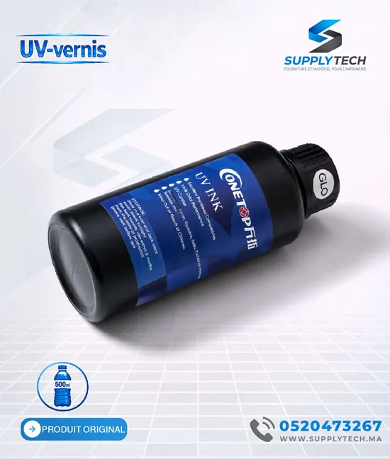 Vernis UV DTF – 500 ml | Finition Brillante & Protection Professionnelle – Image 6