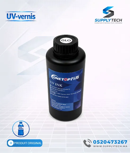 Vernis UV DTF – 500 ml | Finition Brillante & Protection Professionnelle – Image 5